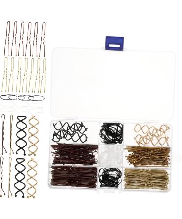 DOITOOL 3 Boxes Boxed U-clip Small Bobby Ladies Suits U Shaped Bobby Women s Suits Black Bobby Pins Bobby Pins Brown Black Barrettes Bobby Pin for Women Mini Tools Miss Metal Set Hair - Buy Online on GoSupps.com