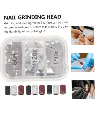 Healeved 1 Box Manicure Circle Sanding Ring for Nail Drill Bits Manicure Sand Para U as Diffuser Sanding Ring Bands Nail Art Tool Nail Bits Nail Tool Resin Abrasive Cloth Grinding Head Girl 1.3X0.8X0.2cm As Shown - Buy Online on GoSupps.com