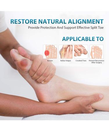 AVIDDA Bunion Corrector Kit - Adjustable Toe Separators for Hallux Valgus - Bunion Pain Relief Splint for Men and Women - Day/Night Support - Buy Online on GoSupps.com
