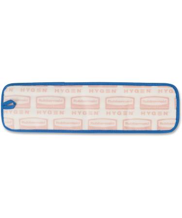 Rubbermaid Commercial 18 Inch Blue Microfiber Damp Room Mop Pad - Single Sided Mop Head - Buy Online on GoSupps.com
