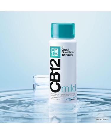 CB12 Mild Mint Mouthwash 250ml - Fresh Breath & Oral Care | International Shipping Available - Buy Online on GoSupps.com