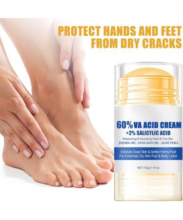 2 x moisturizing and anticracking foot cream 40 g longlasting moisturizing cream provides your feet with moisture makes them supple cares for dry and cracked skin with aloe verer - Buy Online on GoSupps.com