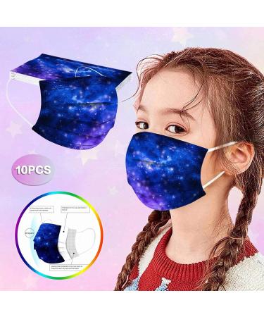 50pc Kids Disposable_Mask 3 Ply Kids Face_Masks for Protection Anti Dust Face Mouth Filter Tools for Children School - Buy Online on GoSupps.com