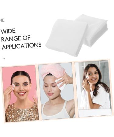 200pcs Non-Woven Paper Bag Makeup Remover Pads - Facial Cleansing Nail Polish Remover Eco-Friendly Face Pads for Skincare - Buy Online on GoSupps.com