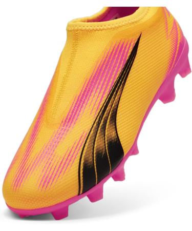 PUMA Unisex Kids Ultra Match Ll FG/AG Jr Soccer Shoe - 34 EU Sun Stream/Puma Black/Sunset Glow - Best for International Shipping - Buy Online on GoSupps.com