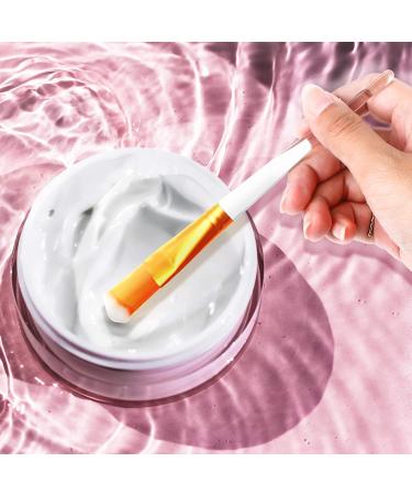 16-Piece Face Mask Fan Brush Applicator Set - Soft Facial Brushes for Makeup & Skincare - Ideal for Eyelash Extensions, Mud Masks, and Creams - 6 Inches Long - Buy Online on GoSupps.com