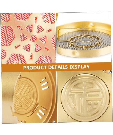 OHPHCALL Box Portable Moxibustion Moxibustion Box Copper Moxa Cup Moxa Burning Tool Moxibustion Tank Acupoint Massage Device Cone Holder Stand Taper Holder Adjustable Scroll Wheel - Buy Online on GoSupps.com