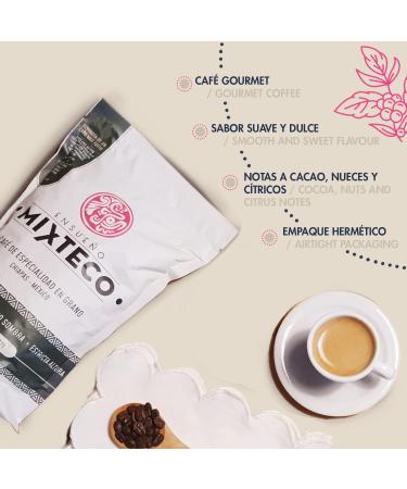 Ensue o Mixteco Specialty Coffee Beans | 100% Arabica Medium Body and Artisanal Production | 460 grams Mexican Origin - Buy Online on GoSupps.com