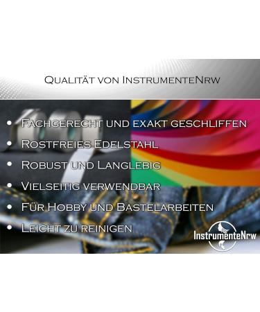 Premium Turning Scissors - 10.5-20 cm Stainless Steel Curved Pointed Tips for Precision Cutting - Buy Online on GoSupps.com