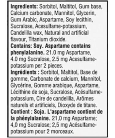 Dentyne Ice Peppermint Chewing Gum - Pack of 4 (48 pieces)- Sugar-Free Gum Ice Peppermint 3 count (Pack of 4) - Buy Online on GoSupps.com