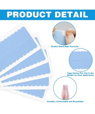 120-Piece Double-Sided Hair Extension Tape - Self-Adhesive Replacement for Tape-In Extensions & Wigs - Buy Online on GoSupps.com