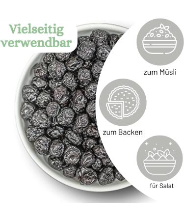  1001 Frucht 1001 Frucht Dried Blueberry - 1000 g - Candied - Wild Blueberry - No Additives - Dried Strawberries - GMO-Free - Buy Online on GoSupps.com