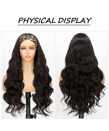FAERYLE 22'' Wavy Synthetic Headband Wig for Black Women - Natural Color, Long & Stylish - Buy Online on GoSupps.com