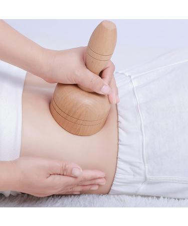 Handheld Wood Swedish Cup Massage Cups for Lymphatic Drainage and Muscle Pain Relief | Maderoterapia Colombiana Tool for Anti-Cellulite Body Sculpting - Buy Online on GoSupps.com