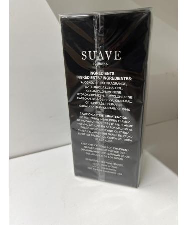 Suave for Men 3.4 Oz Men's Eau De Toilette Spray Refreshing & Warm Masculine Scent for Daily Use Men's Casual Cologne - Buy Online on GoSupps.com