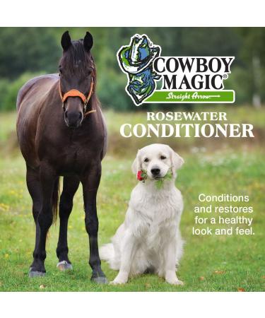 Cowboy Magic Rosewater Conditioner Gallon - Herbal Blend for Smooth & Silky Hair - 128 Fl Oz - Buy Online on GoSupps.com