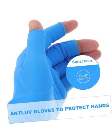 Ipetboom 3 Pairs Nail Gloves Manicure Sleeve Elastic Spandex - Buy Online on GoSupps.com