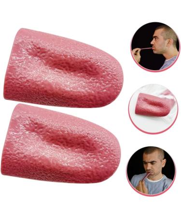 Buy Ibasenice 2-St Fake Tongue Prop Fun Toy for Kids & Adults Perfect for Costumes & Pranks | 5x3.5cm - Buy Online on GoSupps.com