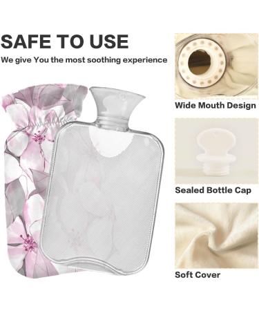 Spring Floral BAP Free Hot Water Bottle | 2L Large Relief Bag for Pain & Cramps - International Shipping - Buy Online on GoSupps.com