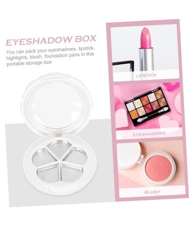 Minkissy 2 Sets Makeup Portion Tray | Empty Eyeshadow & Highlighter Cases | Magnetic Storage for Lipgloss & Lipstick - Buy Online on GoSupps.com