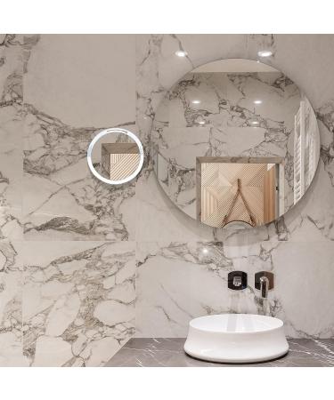 FOMIYES 5X Magnifying Travel Makeup Mirror with Suction Cup | Anti-Mist 5.74in HD Wall Round Mirror | Portable Bathroom Shaving Makeup Mirror - Buy Online on GoSupps.com