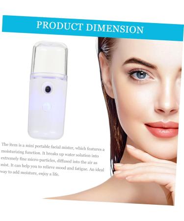 Baluue 1pc Creative Nano Mist Sprayer Acondicionador Nano Humidifier Portable Facial Mister Femally White - Buy Online on GoSupps.com
