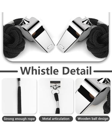 2-Pack Stainless Steel Trill Whistle - Durable Sports Pipes for Referees & Officials | Perfect Metal Gift - Buy Online on GoSupps.com