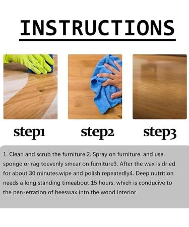 Home Wood Floor Care Liquid Wax Solid Wood Floor Cleaning Wax Wood Floor Cleaner and Polish (2) - Buy Online on GoSupps.com