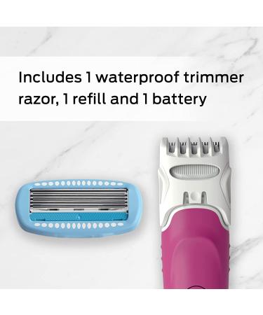 Schick Hydro Silk TrimStyle Razor - Best Women's Grooming Tool - Buy Online on GoSupps.com