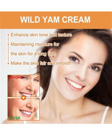  Orgrul Wild Yam Cream for Women Organic Wild Yam Cream Skin Moisturizer Wild Yam Root Cream for Women's Health Wild Yam Root Cream Yam Cream for PMS and Relief - Buy Online on GoSupps.com