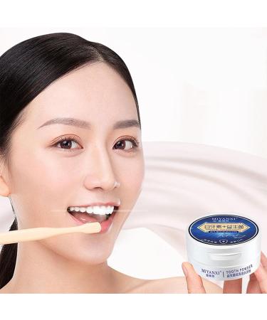 Miyanxi Probiotic Tooth Powder - Effective Teeth Whitening Powder for White Teeth - 50g - Buy Online on GoSupps.com