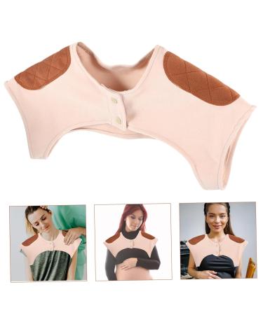 FRCOLOR Warm Vest & Shoulder Brace for Elderly - Breathable Washable Neck Heat Pad - Comfortable Support for Winter - Assorted Colors - Buy Online on GoSupps.com