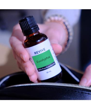 Eucalyptus Essential Oil 30mL - 100% Pure Therapeutic Grade by REVIVE | Aromatherapy Diffuser Massage & Skin Care - Buy Online on GoSupps.com