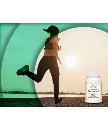 Pycnogenol 50mg - French Maritime Pine Bark Extract 30-Vegcaps | Antioxidant & Inflammation Support | Non-GMO, Gluten & Soy Free - Buy Online on GoSupps.com