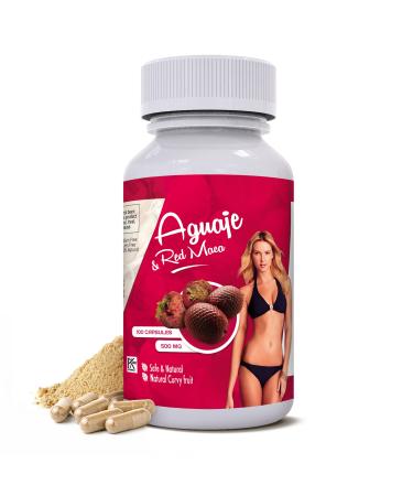 Sikyriah Curves Capsules for Women - Natural Supplement - 1000 mg per Serving - Butt and Breast Enhancement Pills - Aguaje and Red Maca Root from Peru