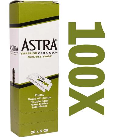 Buy THE GOODFELLAS SMILE Astra Razor Blades & Styptic Swabs | 100 Pieces - Premium Quality International Shipping - Buy Online on GoSupps.com