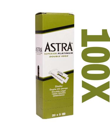 THE GOODFELLAS' SMILE Astra razor blades with styptic swabs 100 pieces - Buy Online on GoSupps.com