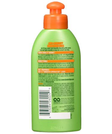 Garnier Fructis Style Anti-Humidity Smoothing Milk 5.1 oz - Sleek Formula for All Hair Types - Buy Online on GoSupps.com