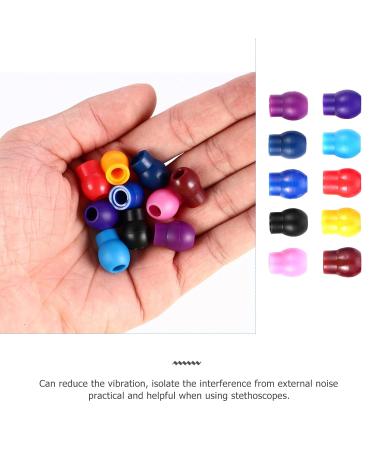 Hemobllo Replacement Stethoscope Ear Tips - 10 Pairs Soft-Sealing Earplugs for Stethoscopes Random Colors International Shipping - Buy Online on GoSupps.com