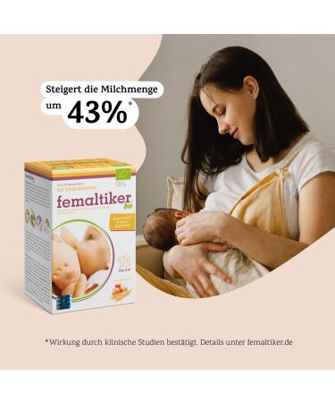 Femaltiker Bio - Boost Milk Production | 12 Bags | Clinically Tested for Optimal Results - Buy Online on GoSupps.com