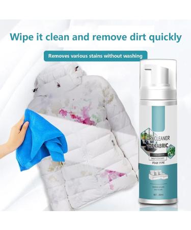 Fabric Dry Cleaning Foam Sprayer Fabric Sofa Cleaning Foam Carpet Dry Cleaning Foam No Wash Fabric Sofa Cleaner Dry Foam Cleaner Dry Cleaning Agent for Fabric Sofa Cleaner Foam 200ml - Buy Online on GoSupps.com