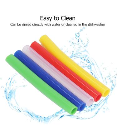 FafeICY 5-Piece Silicone Tooth Toy Set for Toddlers | Soft Hollow Baby Teething Rings | High-Quality Bite Toys - Buy Online on GoSupps.com