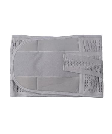 Shop XL Grey Back Brace with Breathable Design & Removable Lumbar Support for Lower Back Pain Relief - International Shipping Available - Buy Online on GoSupps.com