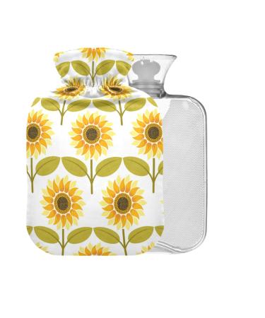 Sunflower heat bottle without BAP with reference 2 l large hot water bag for pain relief back pain hot and cold therapy