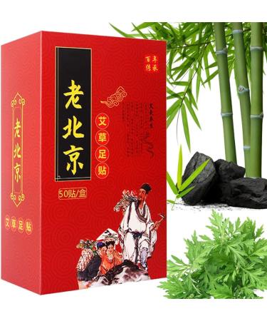 XPJBKC Detox Foot Pads - 50 Natural Detoxification Plasters for Stress Relief Deep Sleep & Health Care - Buy Online on GoSupps.com