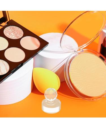 Tampon Fard Paupi res 27 Mm Cristal Outil de Pressage pour Maquillage Yeux Accessoire Professionnel pour Poudres et Blush Usage Quotidien - Buy Online on GoSupps.com