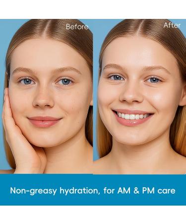 Hyaluronic Acid Serum for Face Instant Hydration Hyaluronic Acid Ultra Hydrating Serum with Tremella Extract Facial Moisturizer for All Skin Types Skin Barrier Hydration Korean Skin Care - Buy Online on GoSupps.com