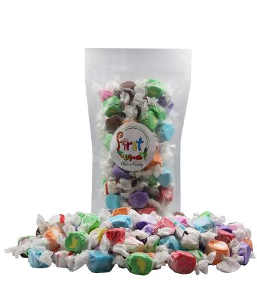 FirstChoiceCandy All Flavor Salt Water Taffy - Assorted 1 Pound Pack - Best Quality Taffy Assortment for Sweet Treats - Buy Online on GoSupps.com