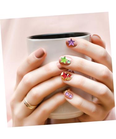 NUOBESTY Acrylic Sticker Makeup Face Jewels - 8 Sheets of Rhinestone Stickers for DIY Nail Art & Facial Decor | International Shipping Available - Buy Online on GoSupps.com
