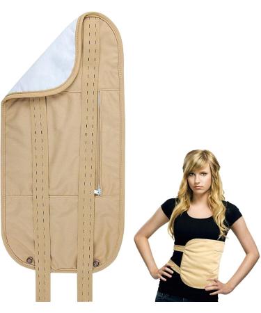 Caster Oil Pack Wrap | Waist & Neck Castor Oil Wrap for Oils | Highly Absorbent Castor Oil Compress Pack Reusable with Elastic Strap Anti Oil Leak Design for Men Women Apujent - Buy Online on GoSupps.com